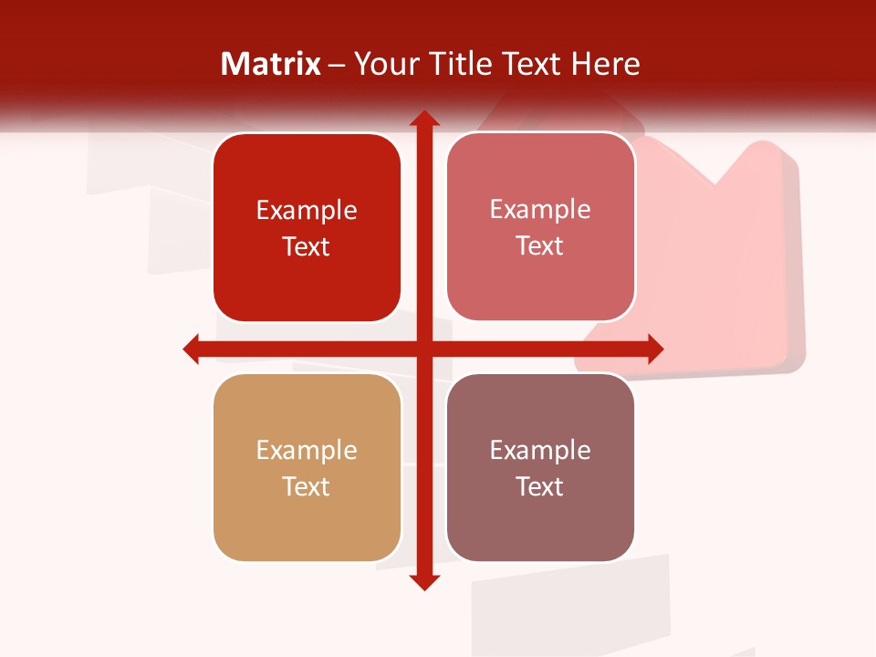 Down Computer Generated Descend PowerPoint Template