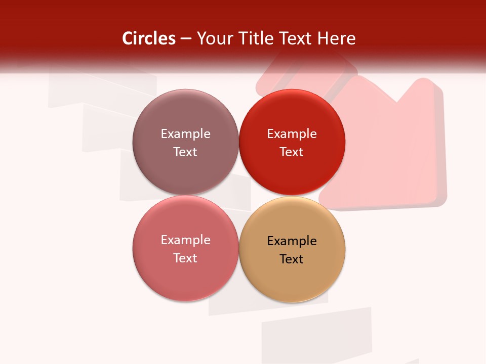 Down Computer Generated Descend PowerPoint Template