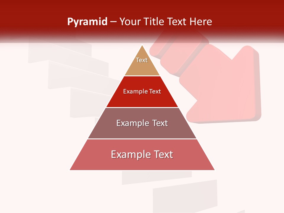 Down Computer Generated Descend PowerPoint Template