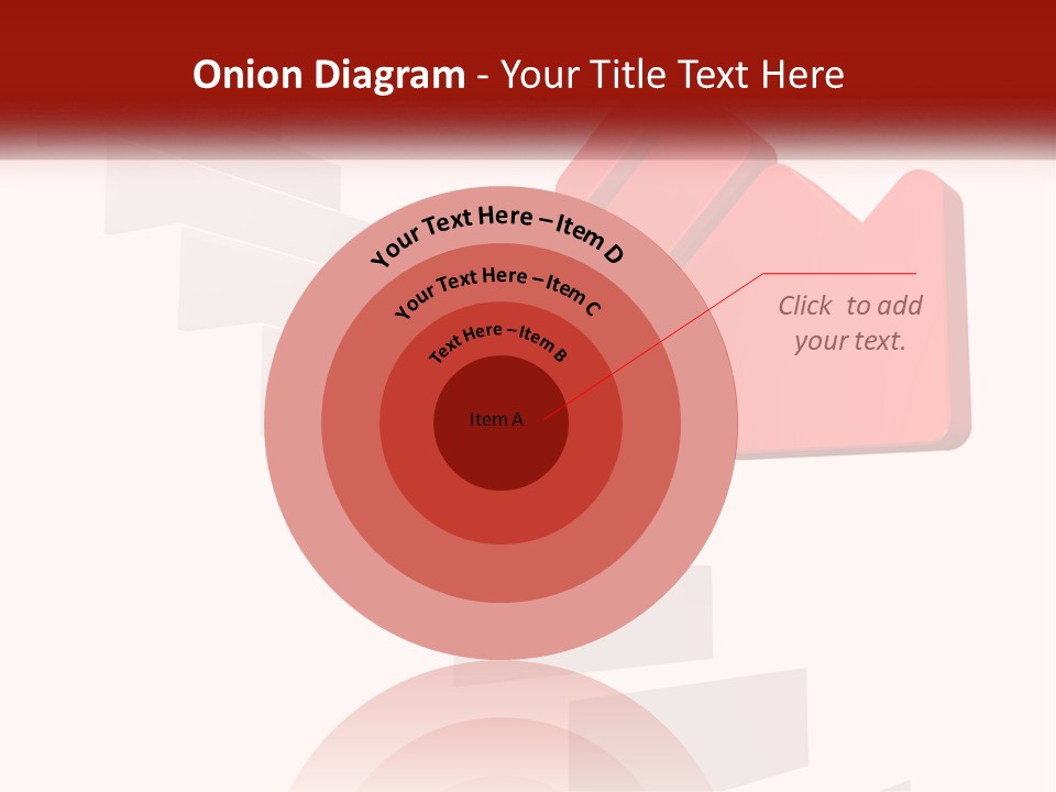 Down Computer Generated Descend PowerPoint Template
