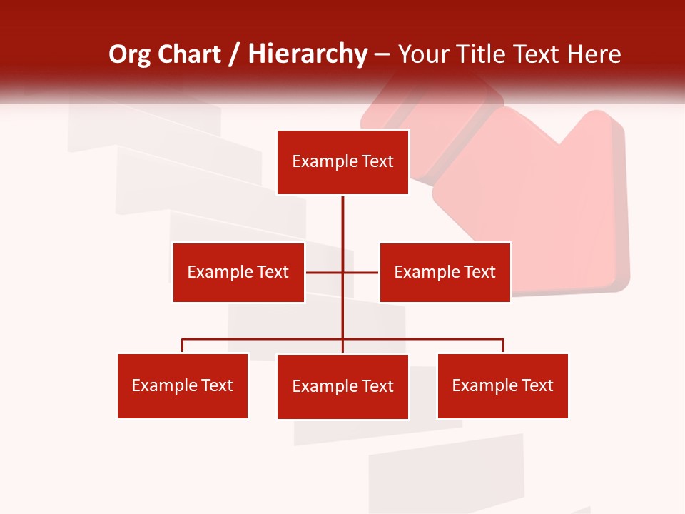 Down Computer Generated Descend PowerPoint Template