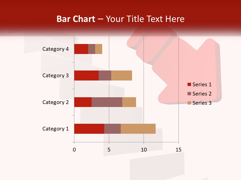 Down Computer Generated Descend PowerPoint Template