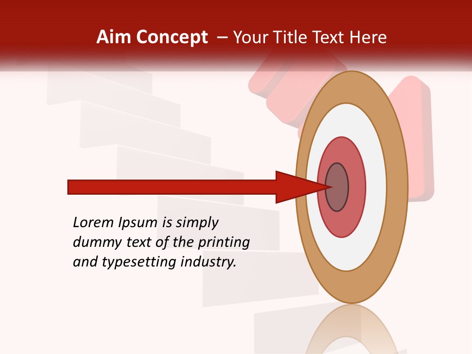 Down Computer Generated Descend PowerPoint Template