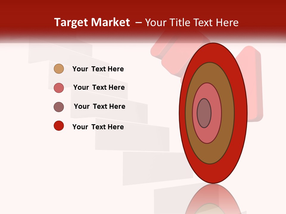 Down Computer Generated Descend PowerPoint Template