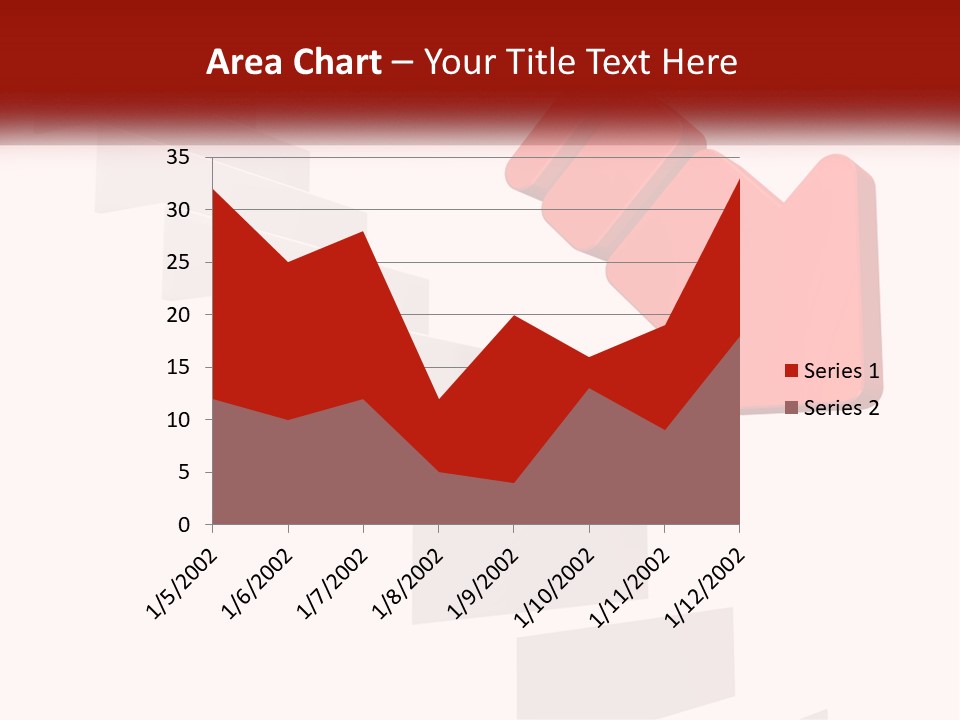 Down Computer Generated Descend PowerPoint Template