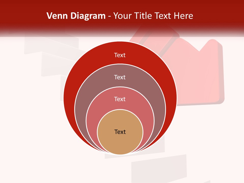 Down Computer Generated Descend PowerPoint Template