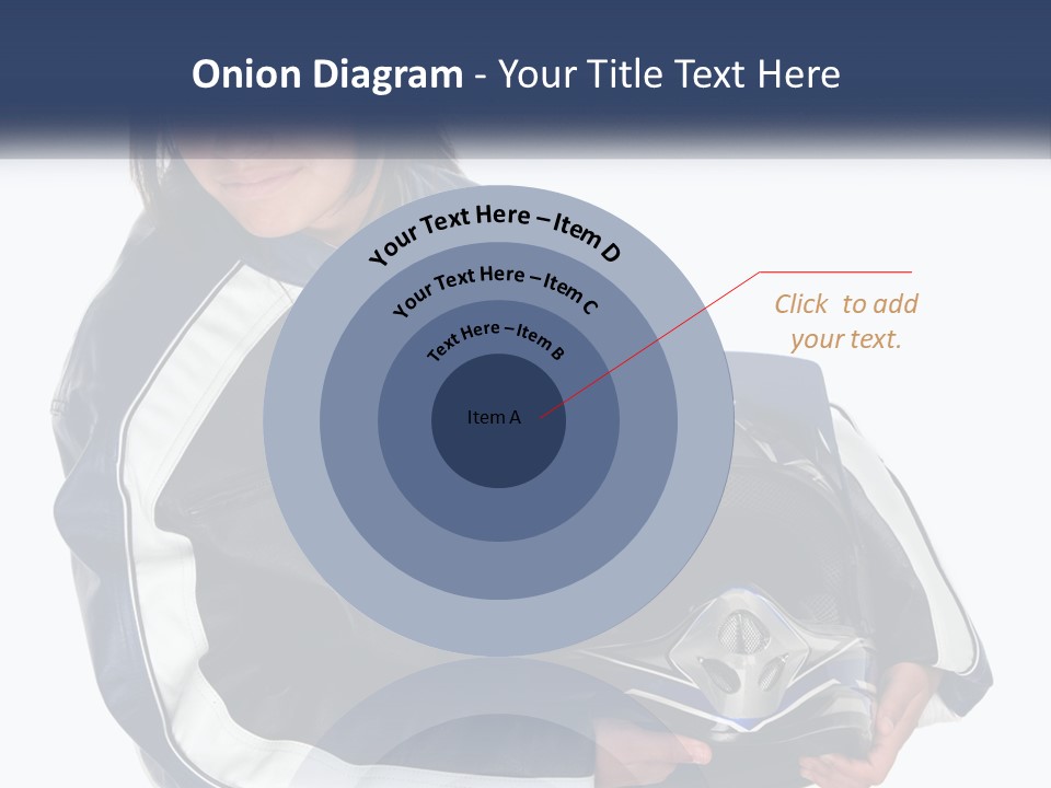 Teen Racer Hispanic PowerPoint Template