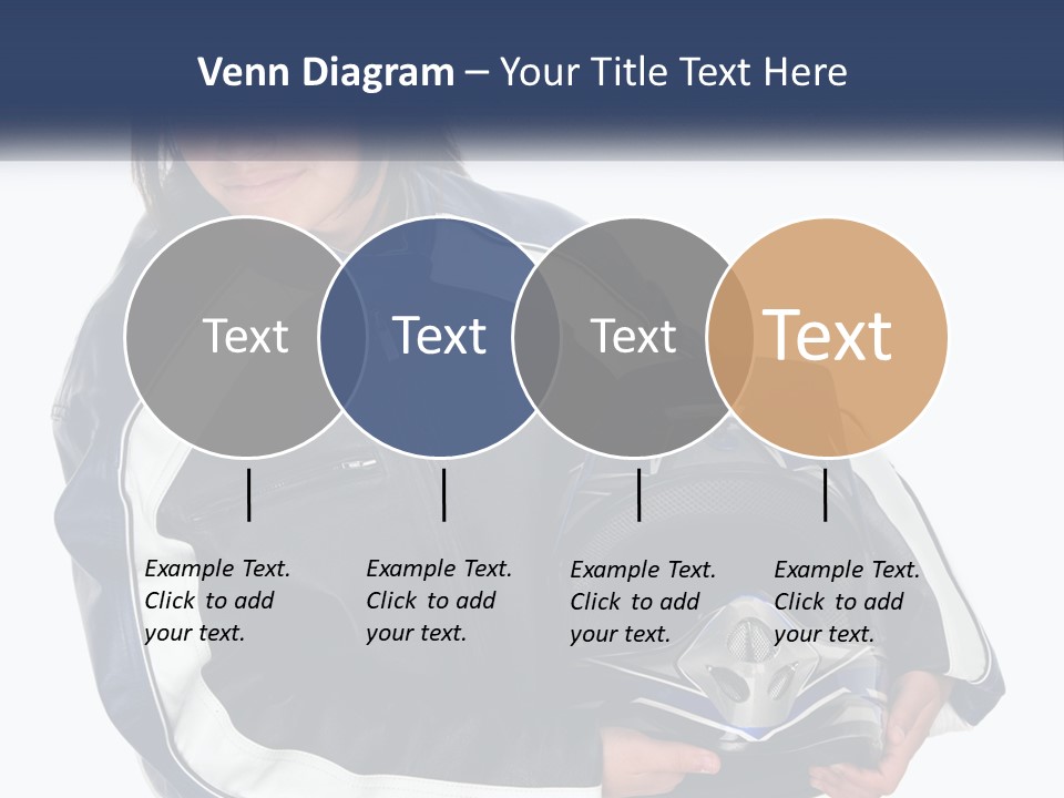 Teen Racer Hispanic PowerPoint Template