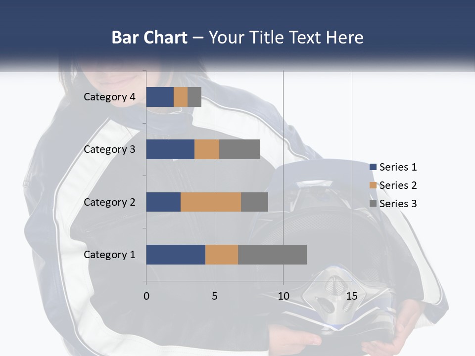 Teen Racer Hispanic PowerPoint Template