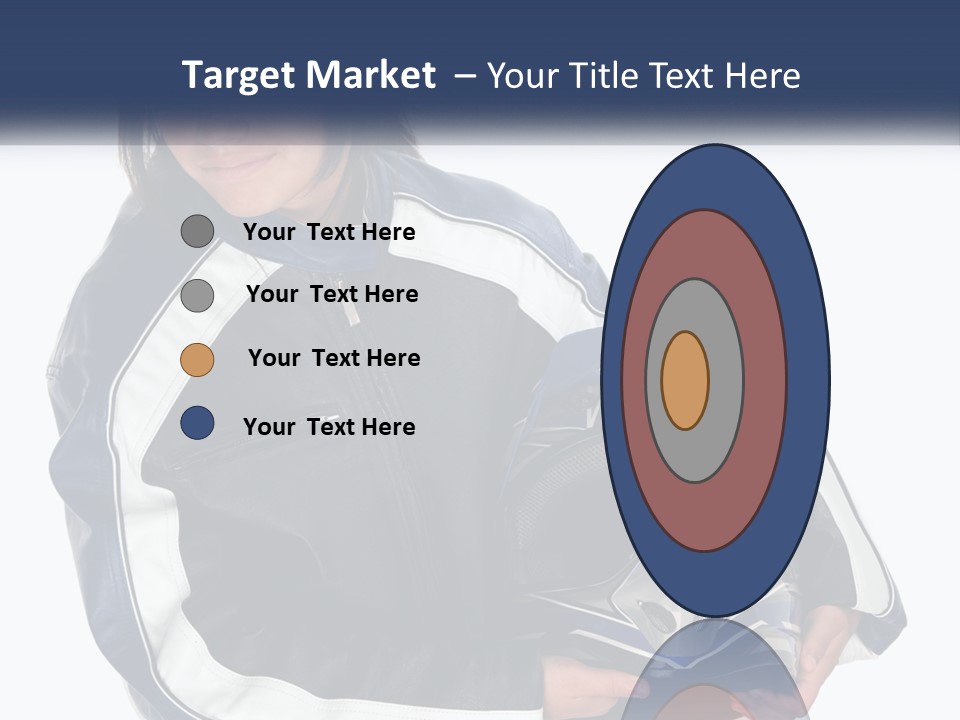 Teen Racer Hispanic PowerPoint Template