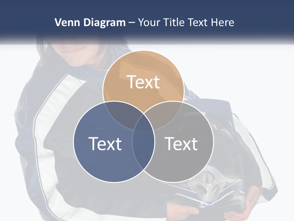 Teen Racer Hispanic PowerPoint Template