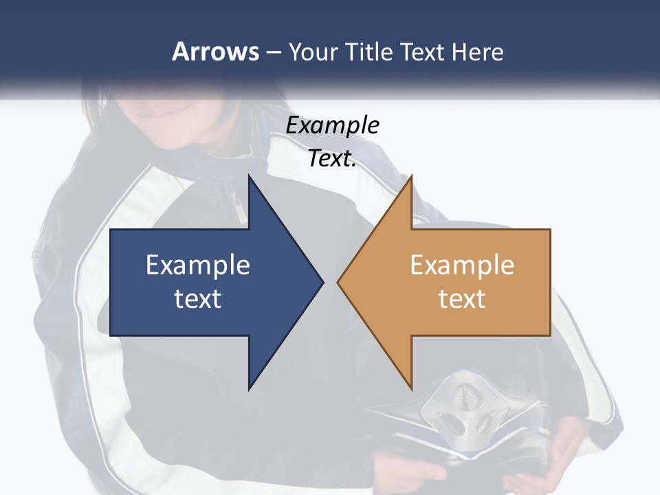 Teen Racer Hispanic PowerPoint Template