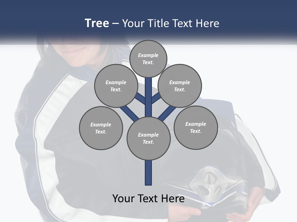 Teen Racer Hispanic PowerPoint Template