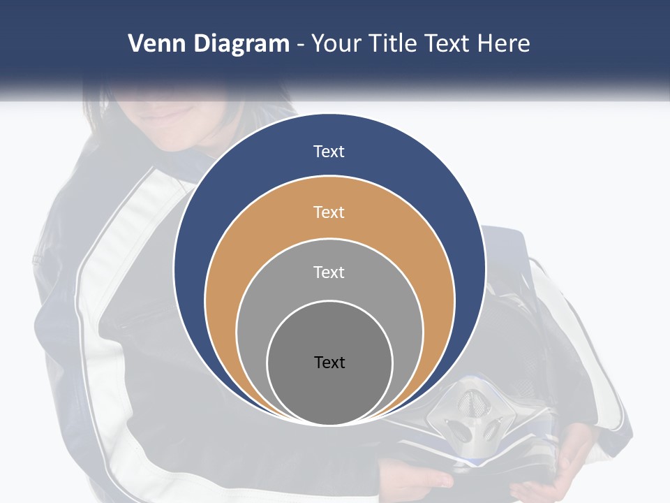 Teen Racer Hispanic PowerPoint Template