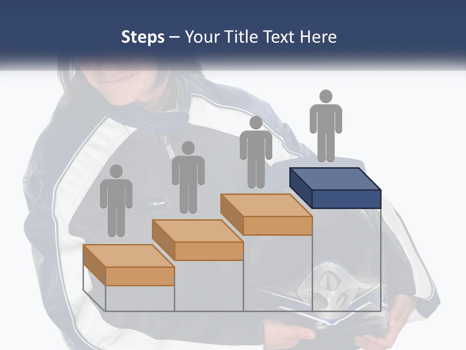 Teen Racer Hispanic PowerPoint Template