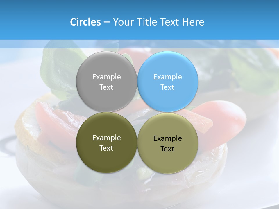 Lemon Purslane Restaurant PowerPoint Template
