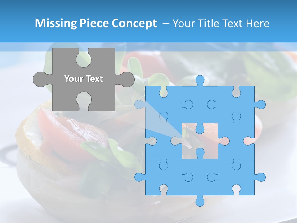 Lemon Purslane Restaurant PowerPoint Template