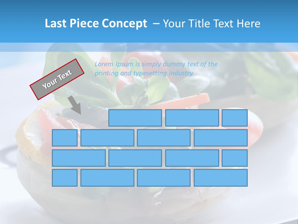 Lemon Purslane Restaurant PowerPoint Template
