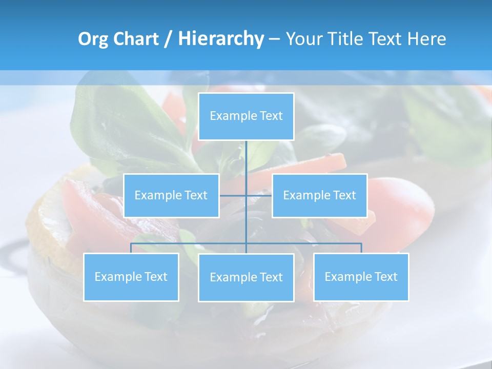 Lemon Purslane Restaurant PowerPoint Template