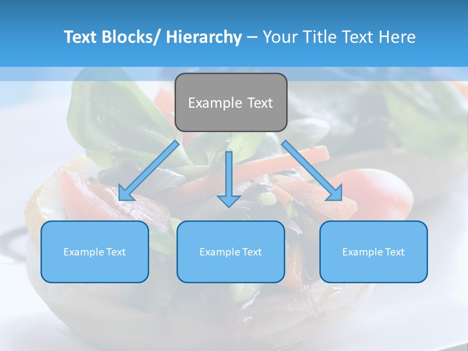 Lemon Purslane Restaurant PowerPoint Template