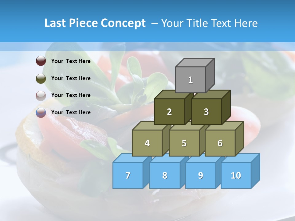 Lemon Purslane Restaurant PowerPoint Template