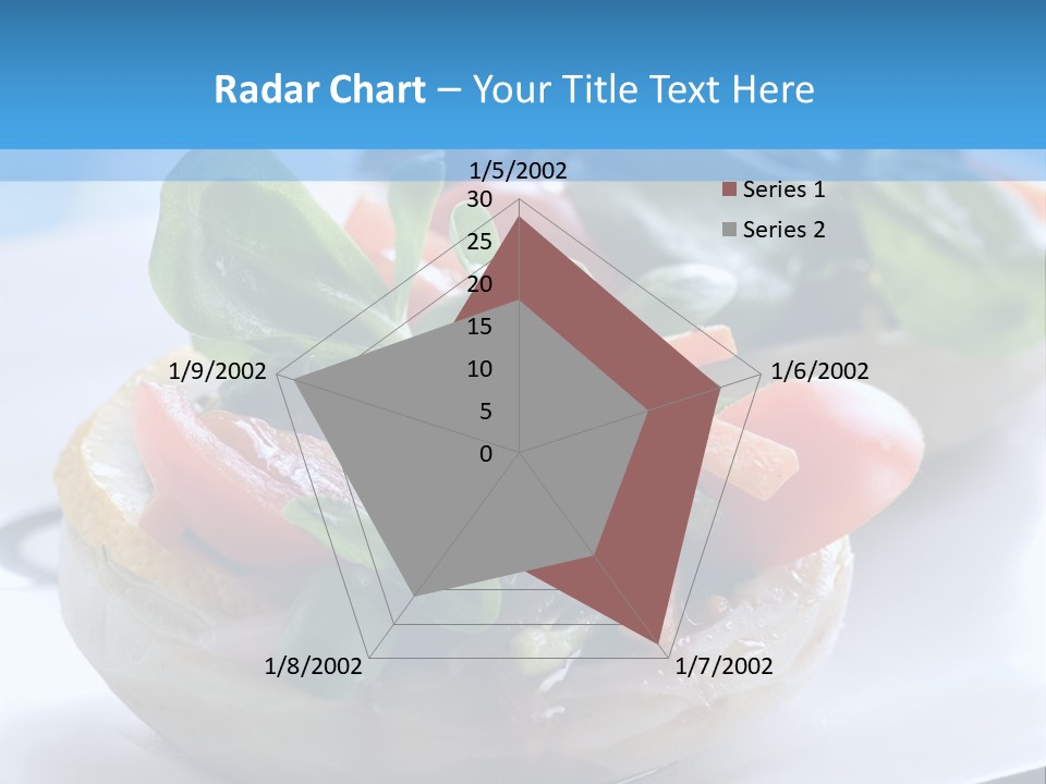 Lemon Purslane Restaurant PowerPoint Template