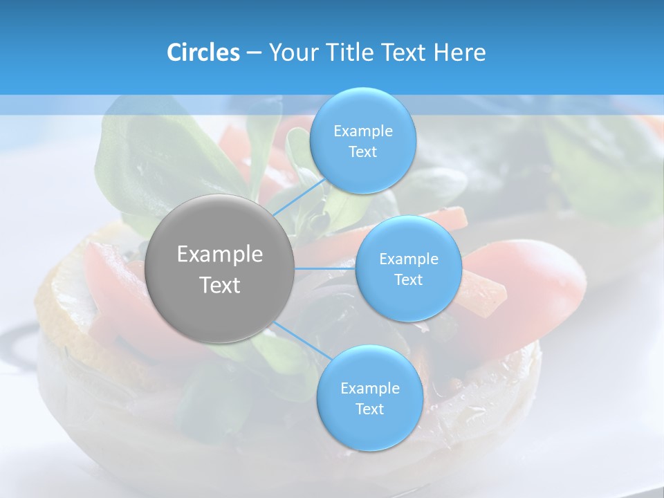 Lemon Purslane Restaurant PowerPoint Template