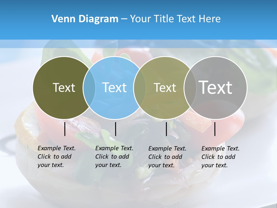 Lemon Purslane Restaurant PowerPoint Template
