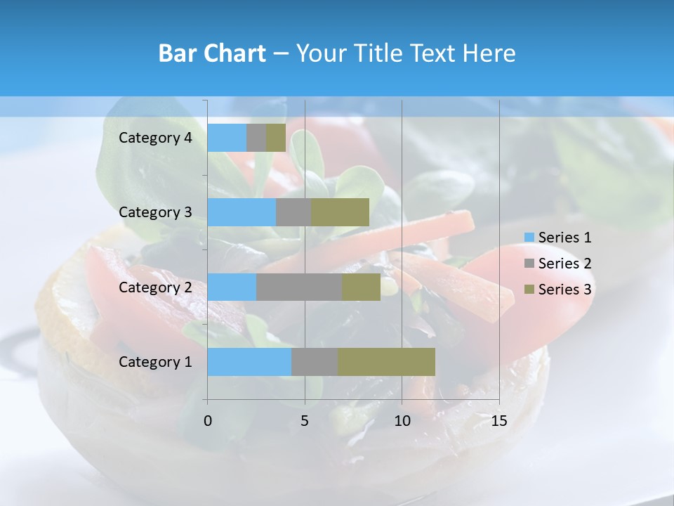 Lemon Purslane Restaurant PowerPoint Template