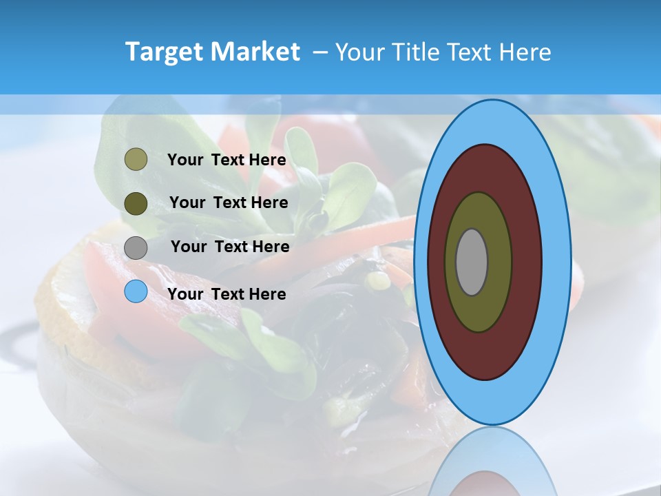 Lemon Purslane Restaurant PowerPoint Template