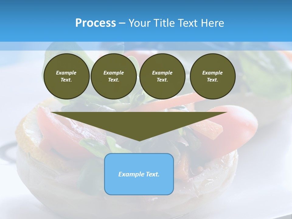 Lemon Purslane Restaurant PowerPoint Template