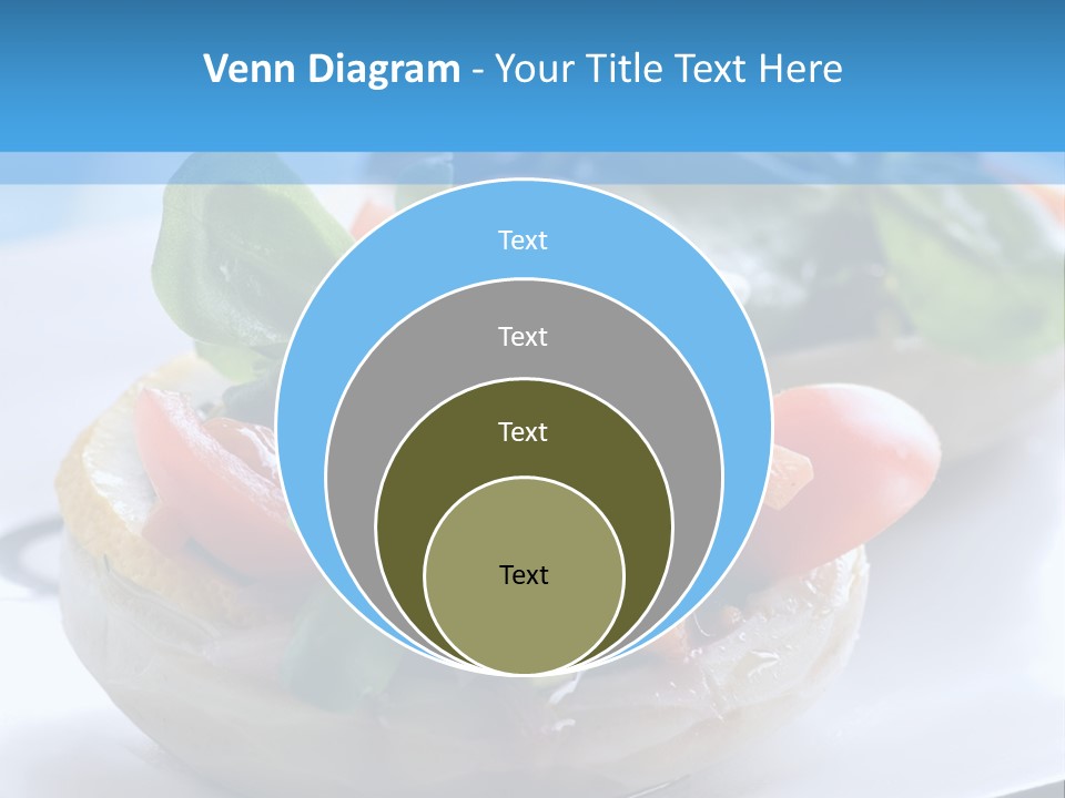 Lemon Purslane Restaurant PowerPoint Template