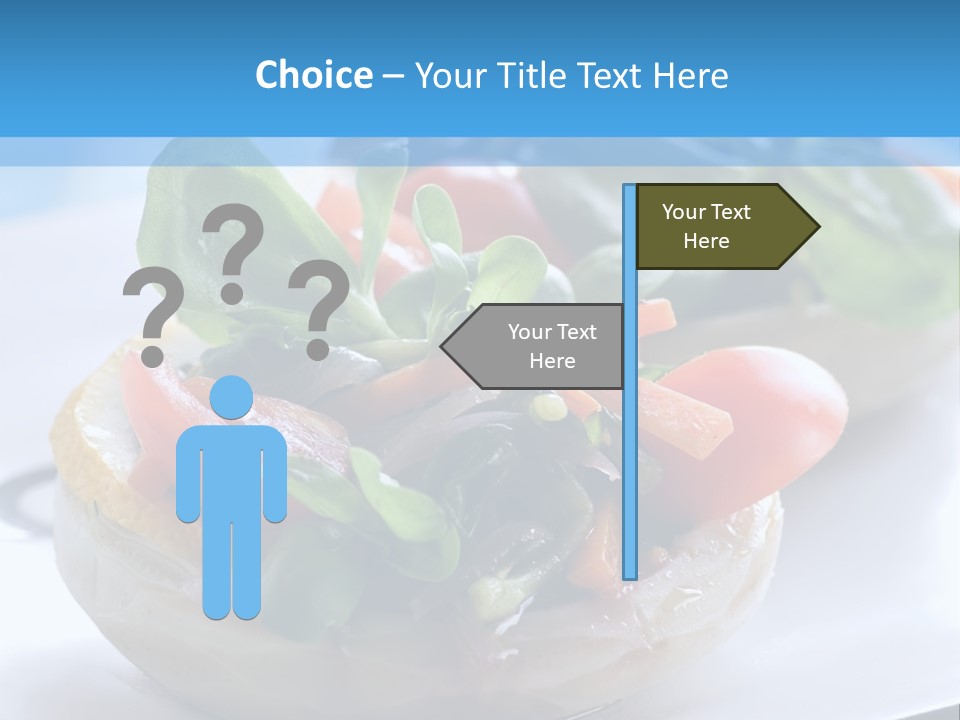 Lemon Purslane Restaurant PowerPoint Template