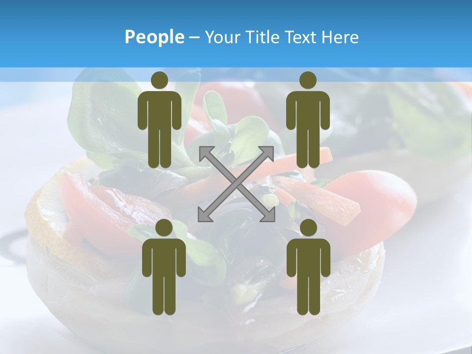 Lemon Purslane Restaurant PowerPoint Template