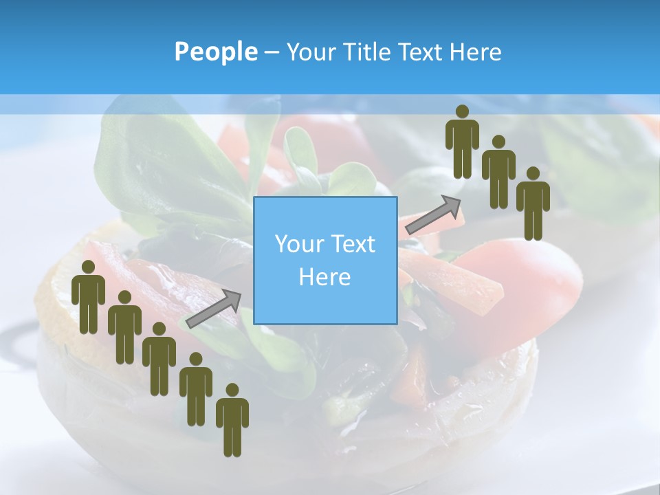 Lemon Purslane Restaurant PowerPoint Template