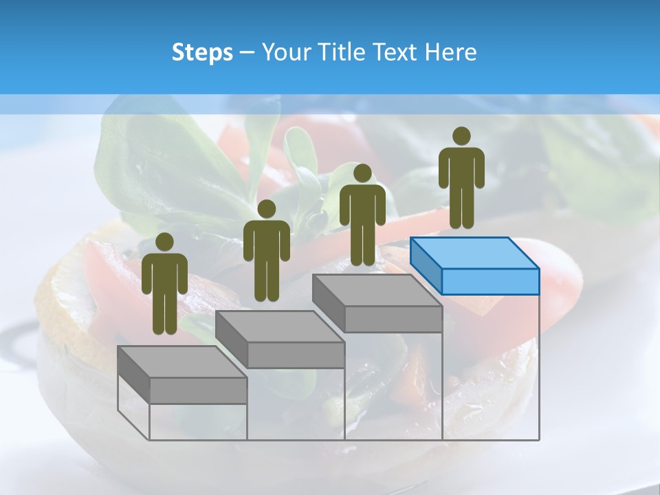 Lemon Purslane Restaurant PowerPoint Template