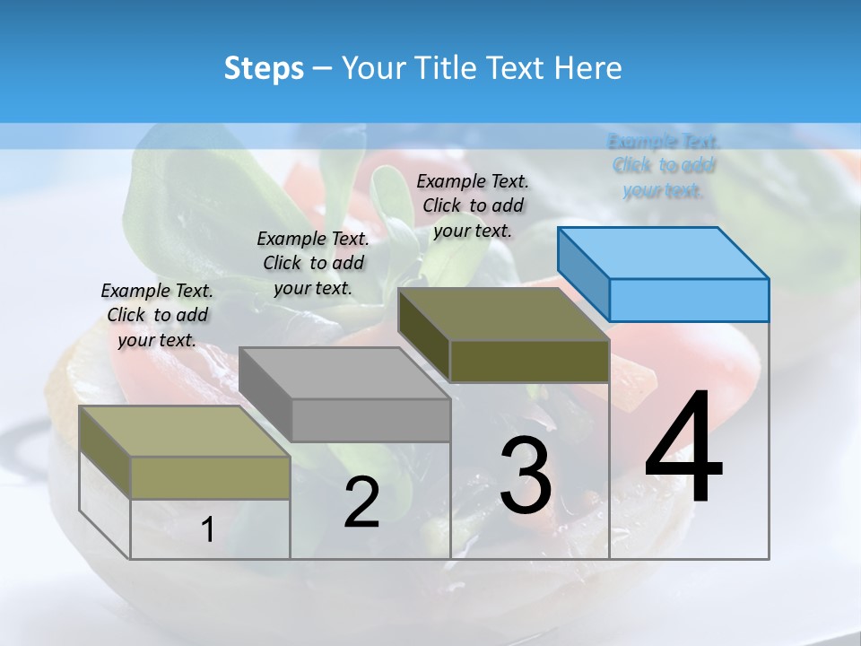Lemon Purslane Restaurant PowerPoint Template