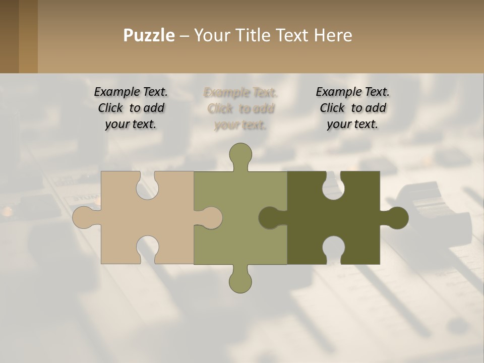 Tone Black Bass PowerPoint Template