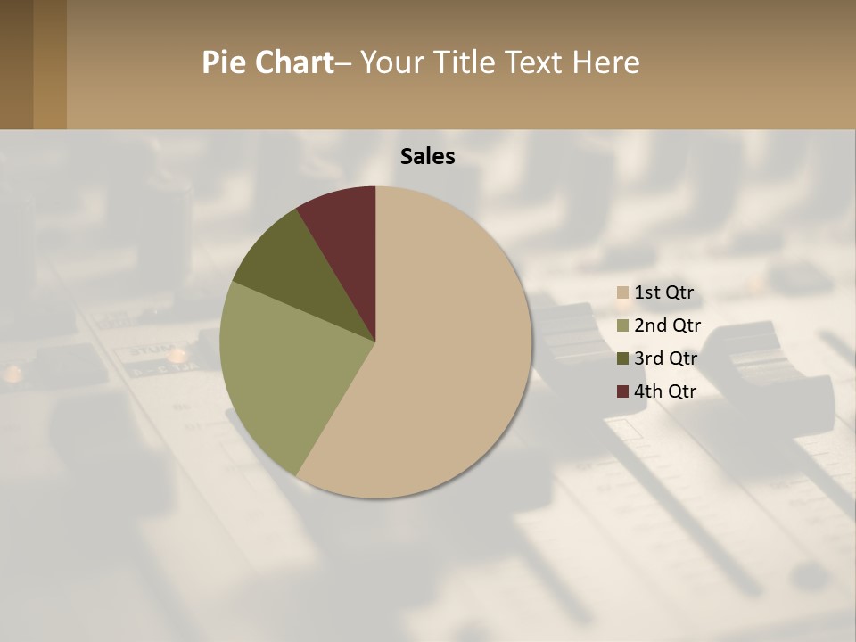 Tone Black Bass PowerPoint Template
