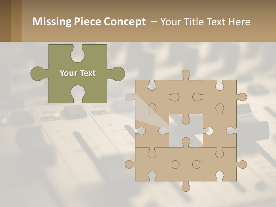 Tone Black Bass PowerPoint Template