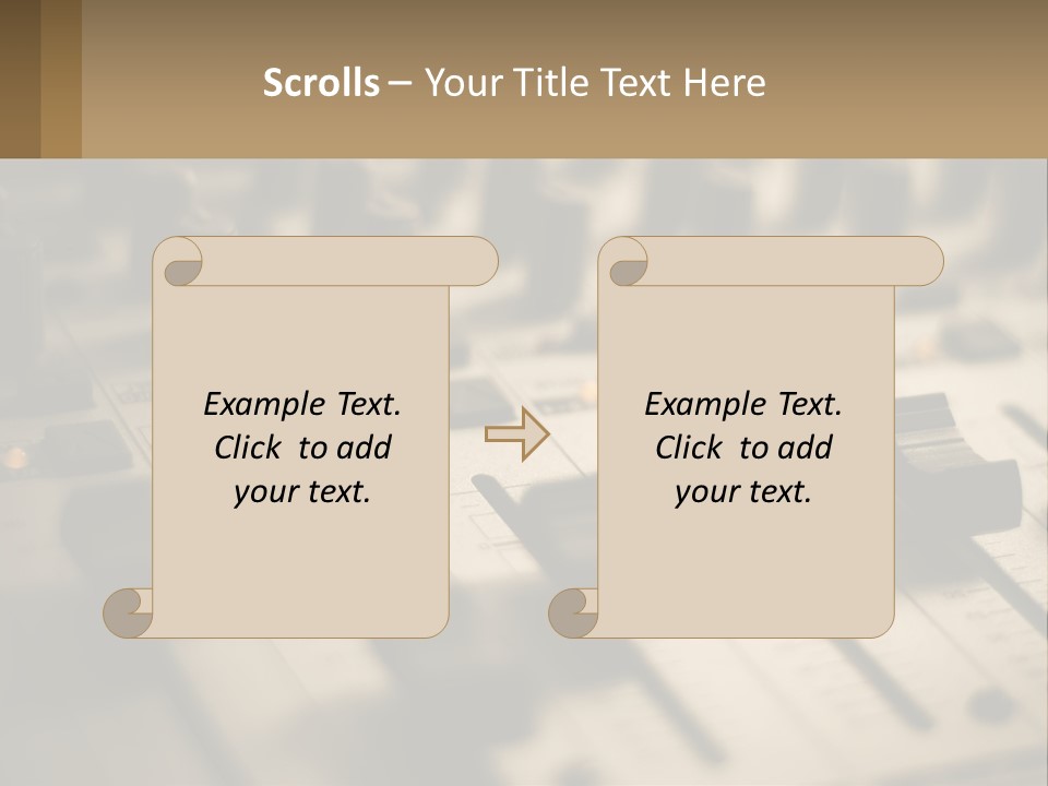 Tone Black Bass PowerPoint Template