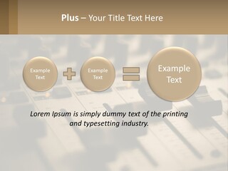 Tone Black Bass PowerPoint Template