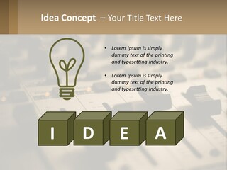 Tone Black Bass PowerPoint Template