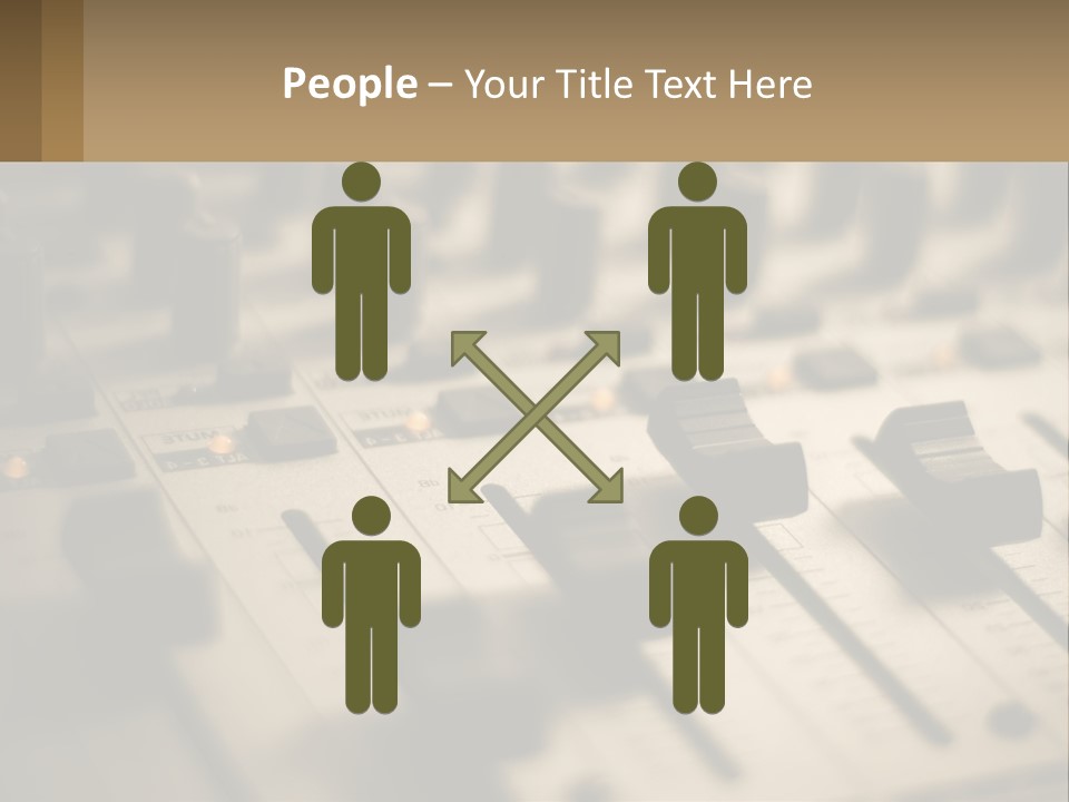 Tone Black Bass PowerPoint Template