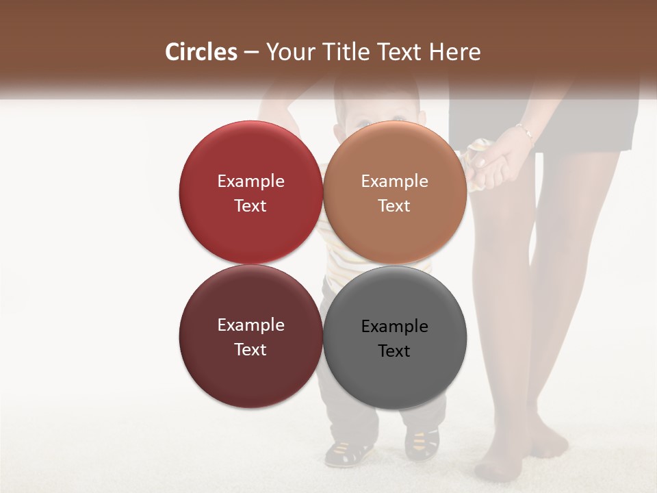 Kid Family Daughter PowerPoint Template