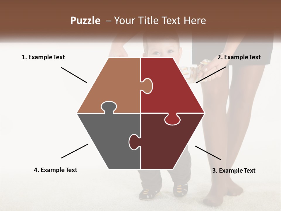 Kid Family Daughter PowerPoint Template