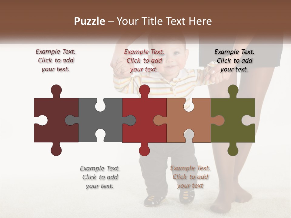 Kid Family Daughter PowerPoint Template