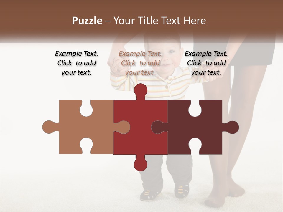 Kid Family Daughter PowerPoint Template