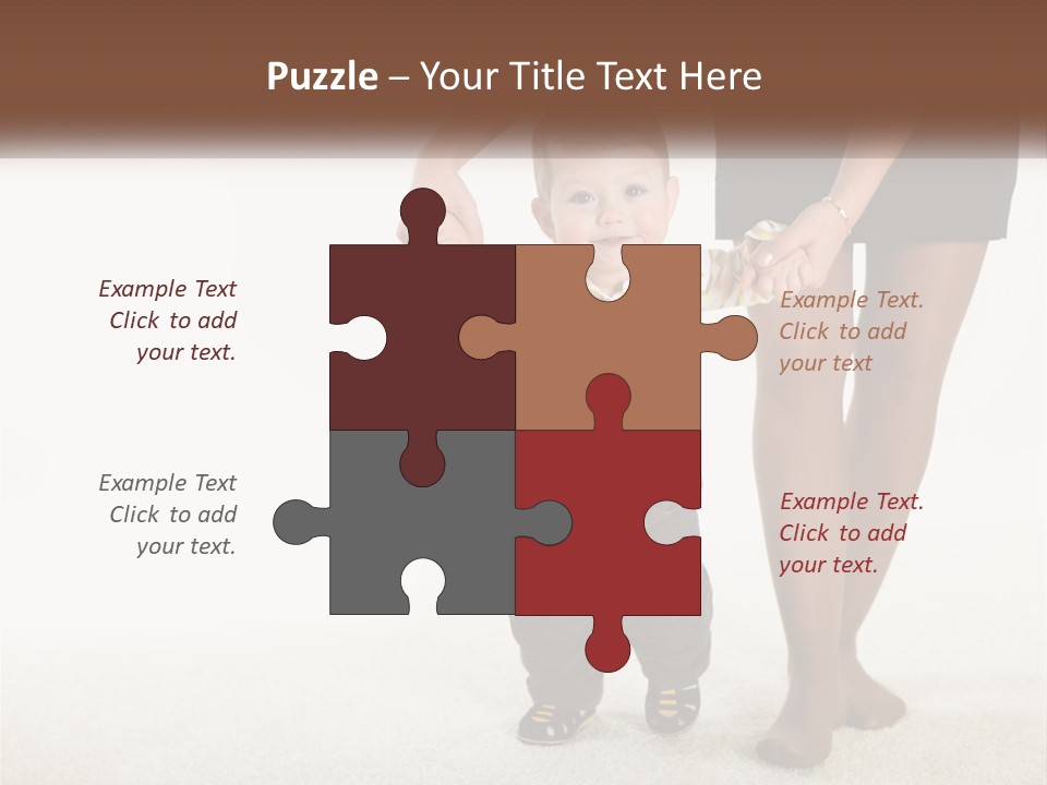 Kid Family Daughter PowerPoint Template