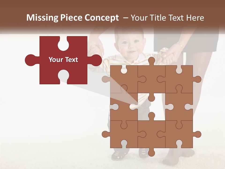 Kid Family Daughter PowerPoint Template